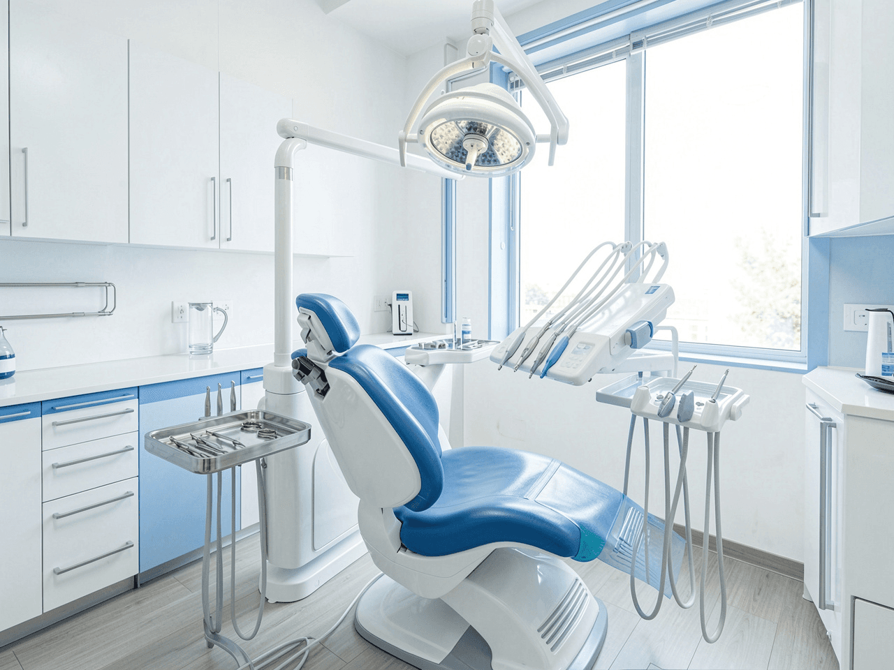Modern dental treatment room
